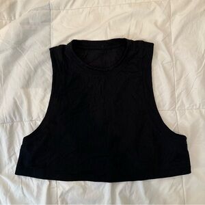 Lululemon lace cropped tank